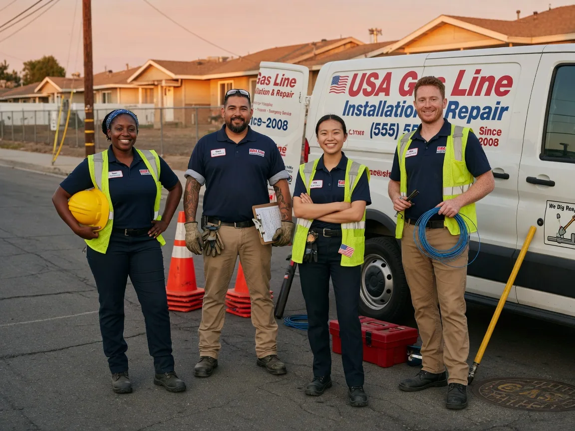 Gas Line Installation company in Eleroy, IL