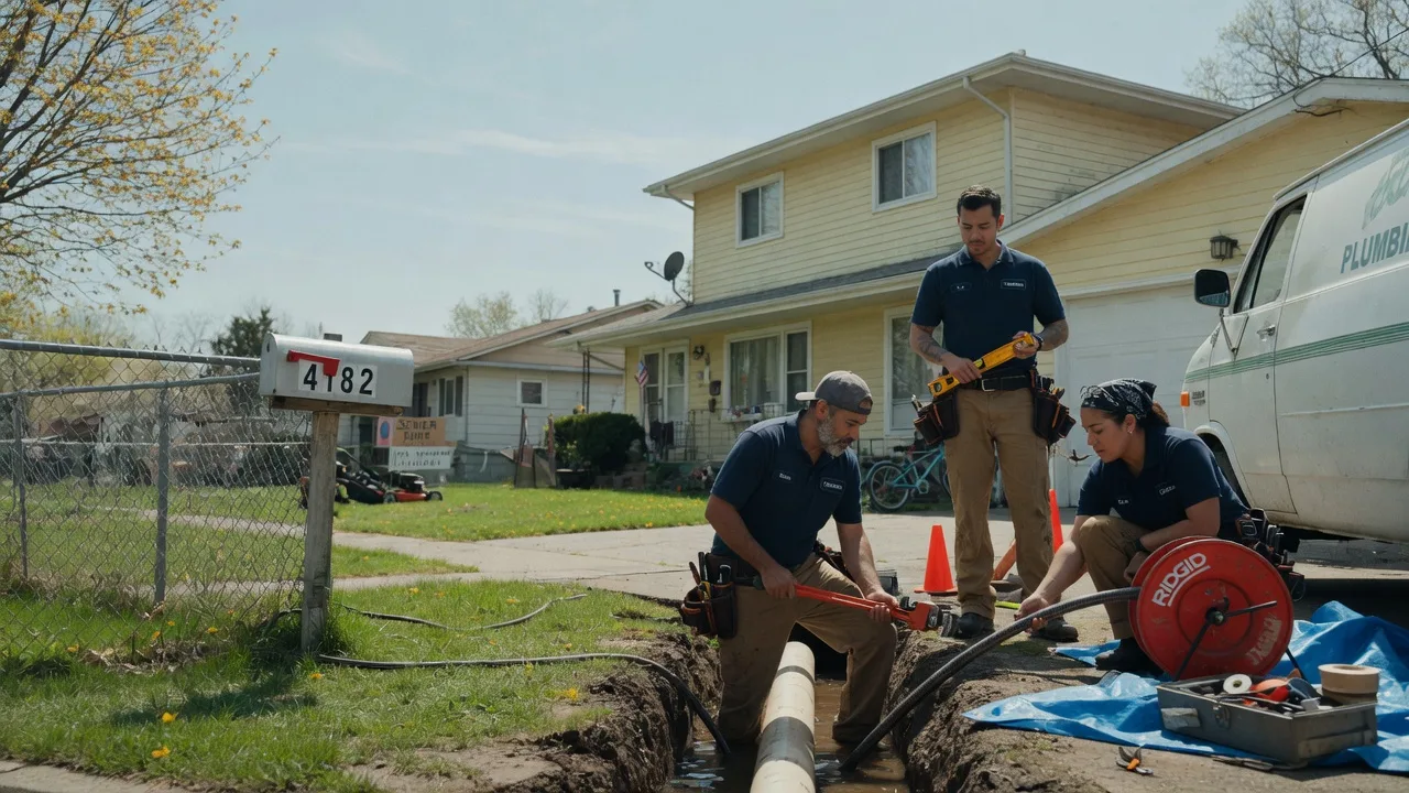 Gas Line Repair in Eleroy, IL near me
